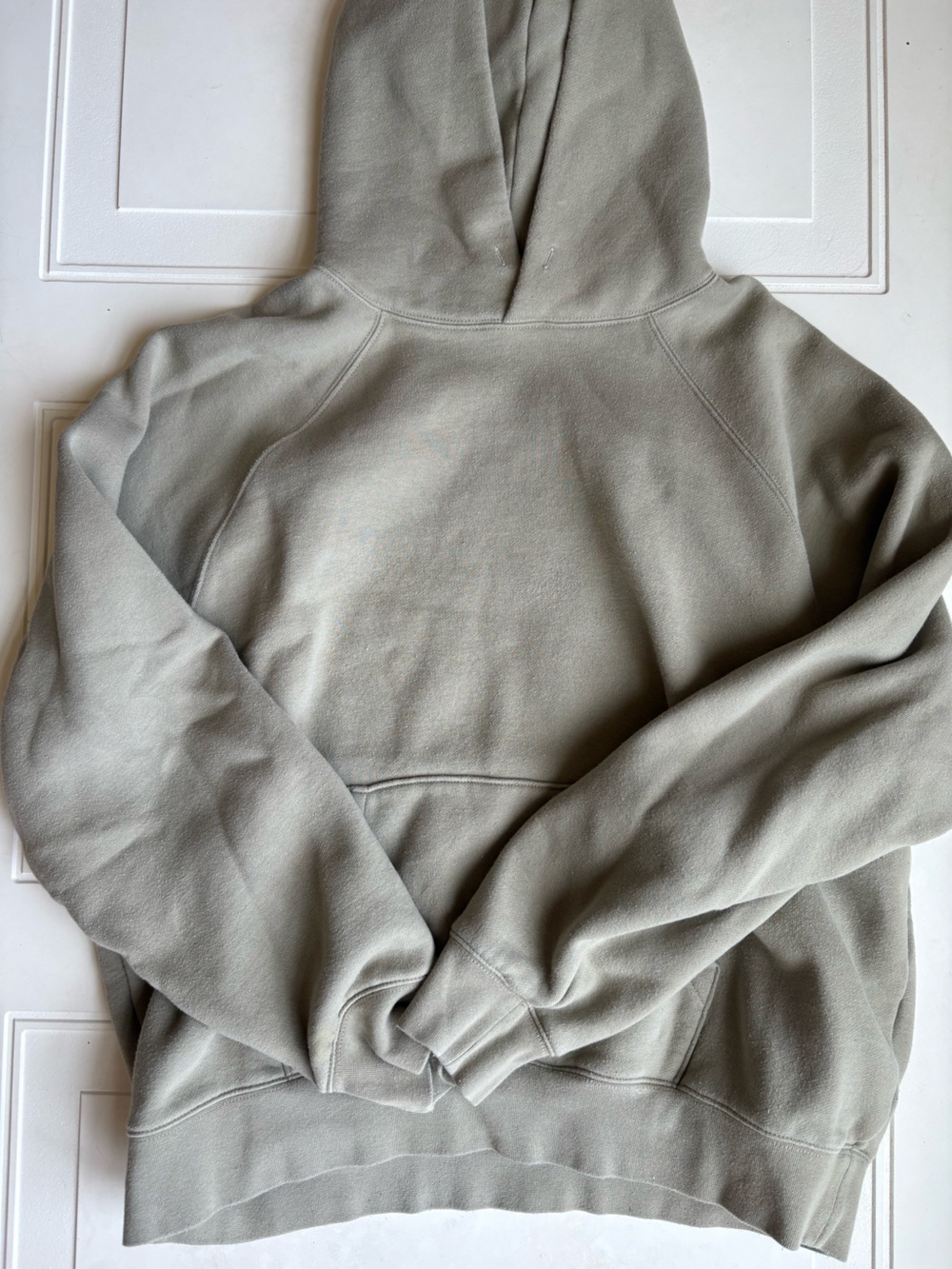 Essentials Fear of God Hooded Sweatshirt Light Green Size S